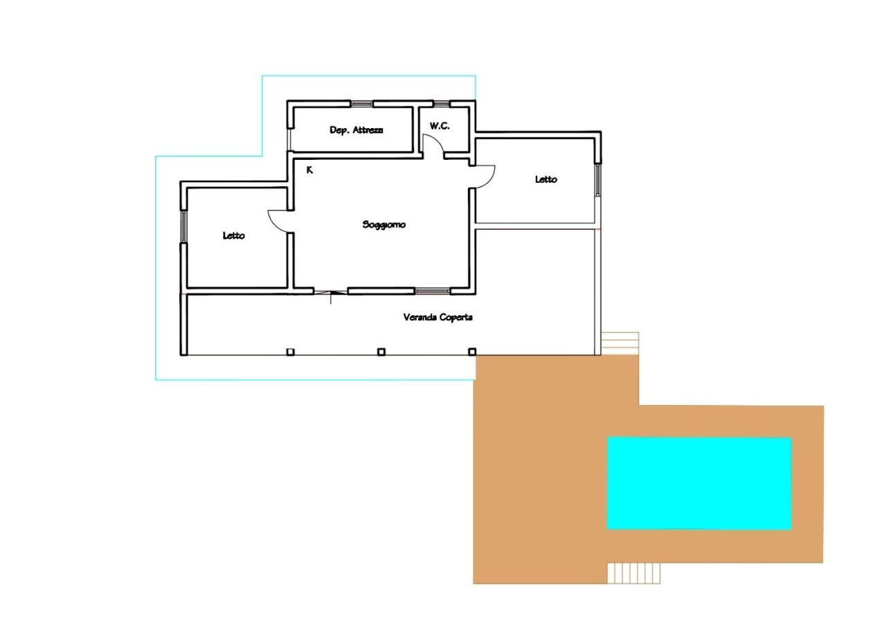 Villa Marci Con Piscina Privata A Nulvi Exterior photo